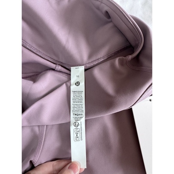 New Lululemon Wunder Under SmoothCover High-Rise Tight 25" Size 10 Lavender Lux - Picture 6 of 12